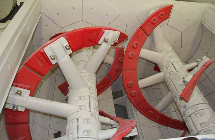 雙臥軸混凝土攪拌機(jī) 雙臥軸混凝土攪拌機(jī)